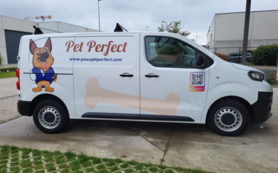 Belettering camionette Pet Perfect